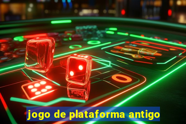 jogo de plataforma antigo